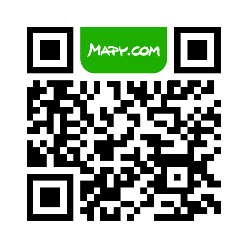 Kod QR do trasy Rysy 2026 w Mapy.com